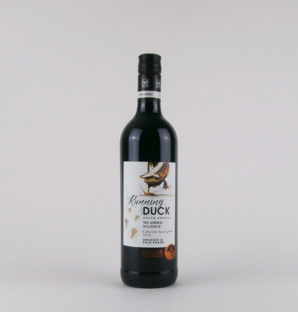 Stellar Organics Running Duck, Sauvignon, South Africa. VEO Wines